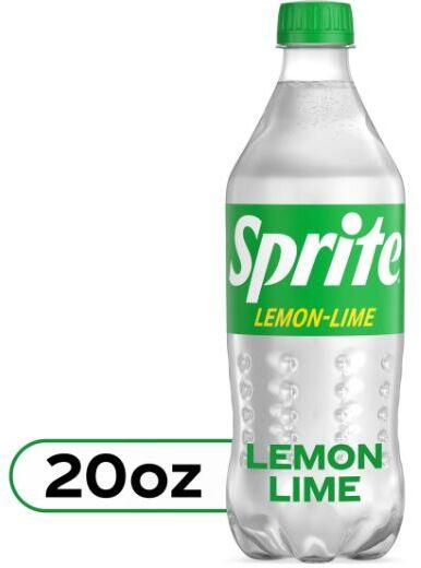20oz Sprite Plastic Bottle
