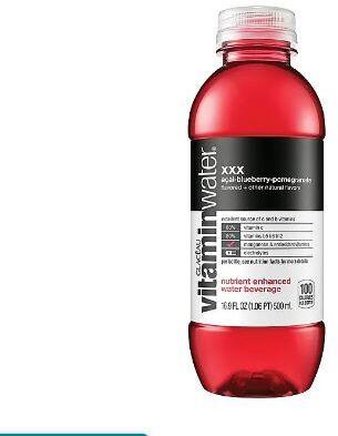 16.9 oz Vitamin Water XXX