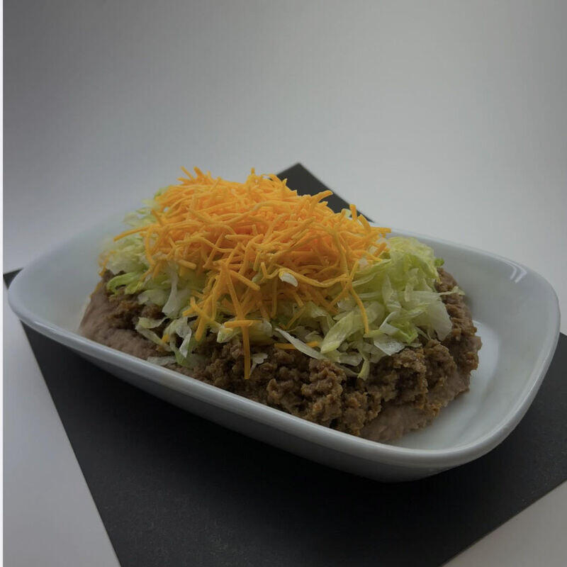#8  Pork. Beef. Bean. Lettuce. Cheese